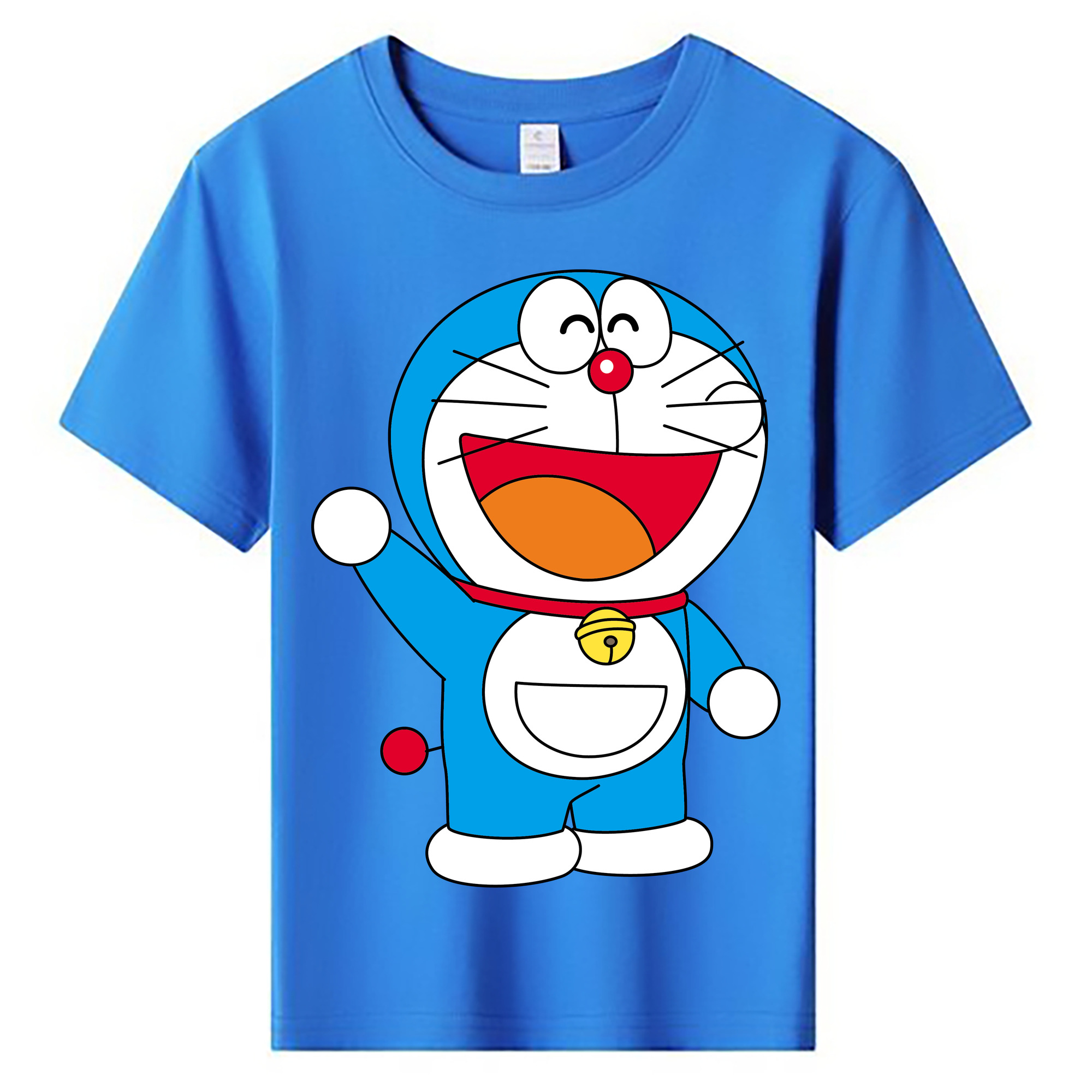 （画像用） ドラえもん Doraemon 綿100％キッズTシャツ（フロントプリント）